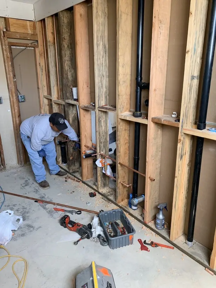 Commercial rough-in plumbing for Water Heater Replacement in Waccabuc